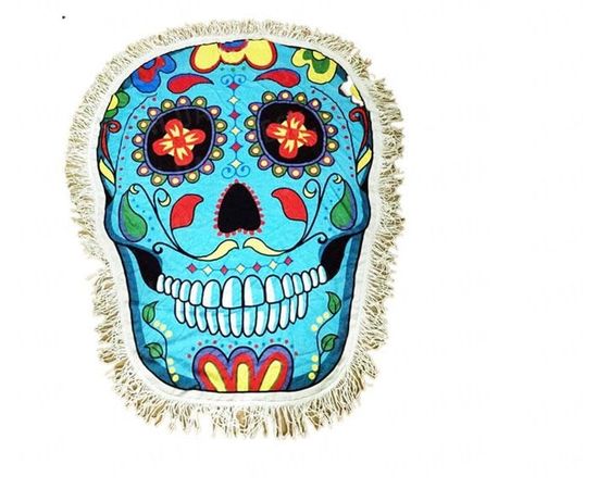 Товар распродан - Пляжный коврик Череп. - Пляжные коврики, фото 3