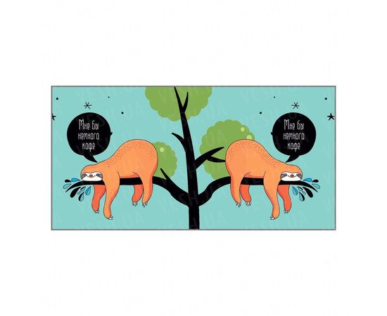 Товар распродан - Прикольная чашка Мне бы немного кофе - Чашки, фото 2