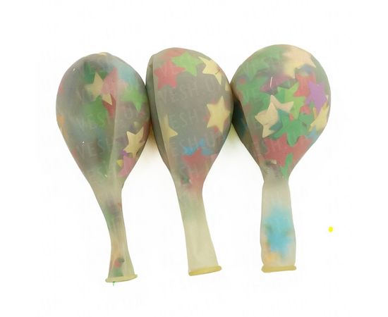 Товар распродан - Шар 12&quot; с конфетти звездами (уп. 5шт) - Развивающие игрушки, фото 3