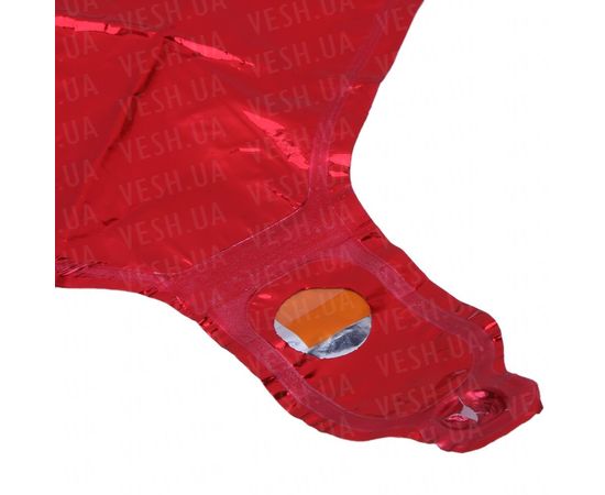 Товар распродан - Шарик (45см) Сердечко малиновое - Шары воздушные, фото 2