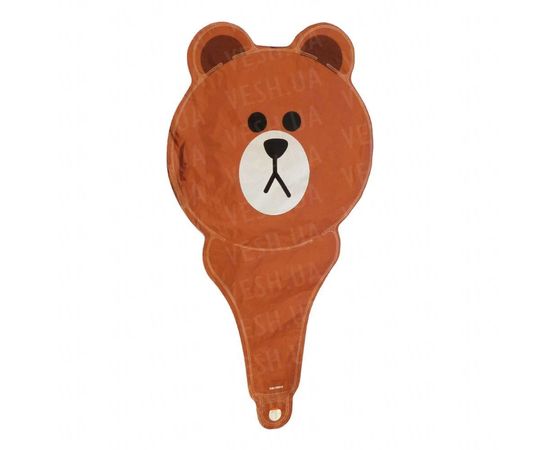 Товар распродан - Шарик с надувной ручкой Мишка - Шары воздушные, фото 2