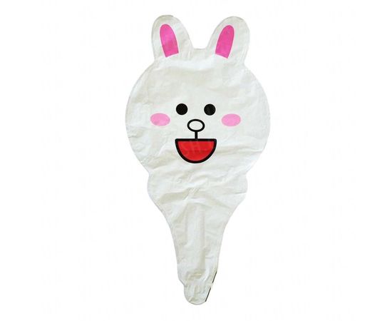 Товар распродан - Шарик с надувной ручкой Зайчик - Шары воздушные, фото 2