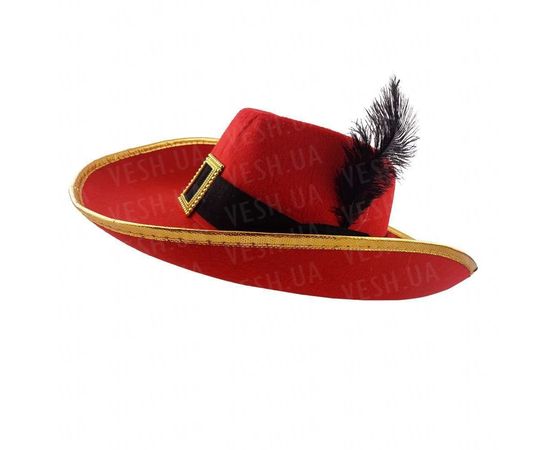 Товар распродан - Шляпа детская Мушкетер - Карнавальные шляпы, фото 2