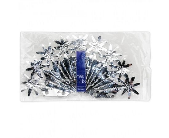 Товар распродан - Снежинка фольга объемная - Аксессуары для праздника, фото 2