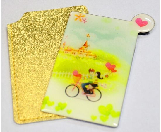 Товар распродан - Стильное зеркальце. Пара на велосипеде - Зеркала косметические, фото 3 Товар распродан - Стильное зеркальце. Пара на велосипеде - Зеркала косметические, фото 3