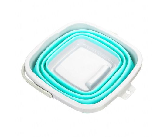 Товар распродан - Ведро складное голубое, квадратное 5 литров. - Ведра, фото 2 Товар распродан - Ведро складное голубое, квадратное 5 литров. - Ведра, фото 2