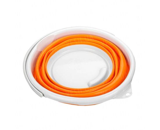 Товар распродан - Ведро складное оранжевое, круглое 10 литров. - Ведра, фото 2