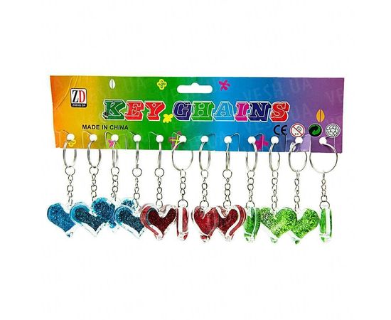 Товар распродан - Брелок Сердечко блестящее - Брелки, фото 2