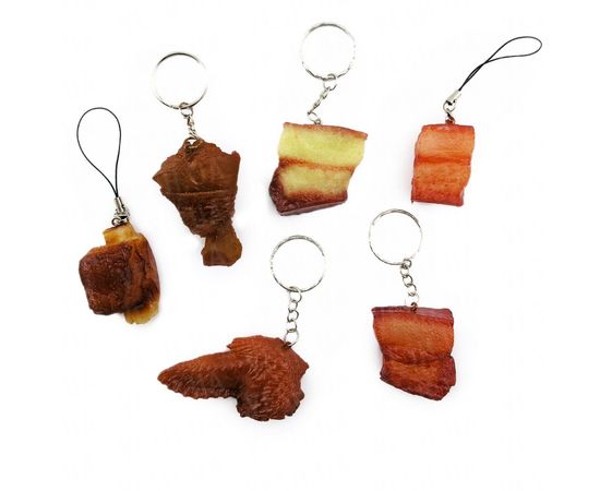 Товар распродан - Брелок Закуска Окорочок - Брелки, фото 2