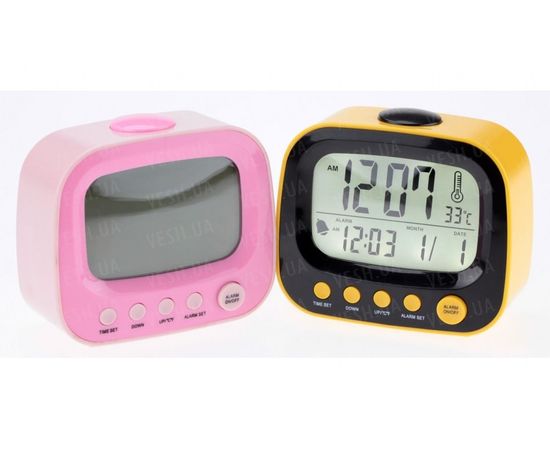 Товар распродан - Будильник телевизор, 2 цвета - Настенные часы, фото 2