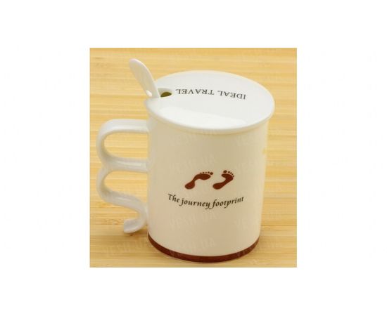 Товар распродан - Чашка Ideal travel The jorney footprint - Чашки, фото 2