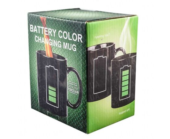 Товар распродан - Чашка хамелеон Батарейка - Чашки, фото 3