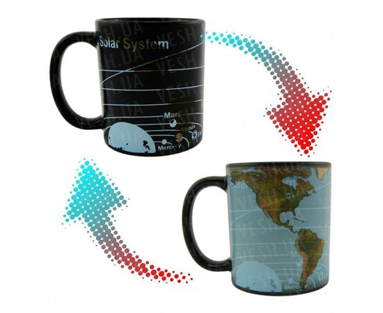 Товар распродан - Чашка хамелеон SOLAR SYSTEM - Чашки, фото 3