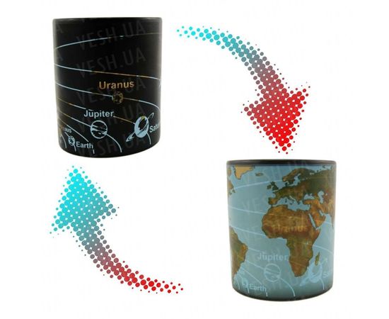 Товар распродан - Чашка хамелеон SOLAR SYSTEM - Чашки, фото 4