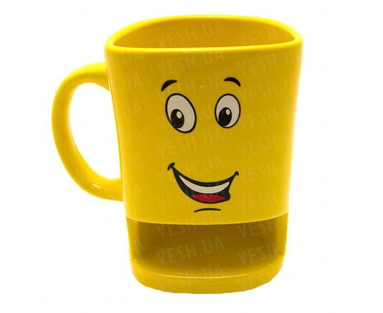 Товар распродан - Чашка с отделением для печенья смайл - Чашки, фото 4