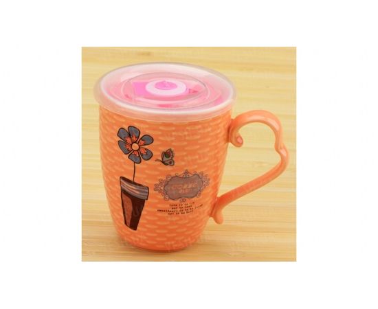 Товар распродан - Чашка заварочная Цветок с таймером, 4 вида - Чашки, фото 4