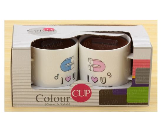 Товар распродан - Чашки магниты любви, набор 2 шт.,4 вида - Чашки, фото 2