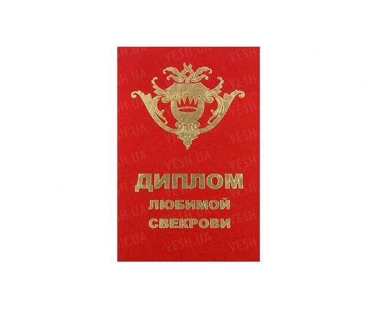 Товар распродан - Диплом Любимой свекрови - Сувенирные значки награды, фото 2