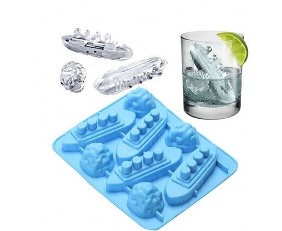 Товар распродан - Формочки для льда Титаник - Емкости для льда, фото 2