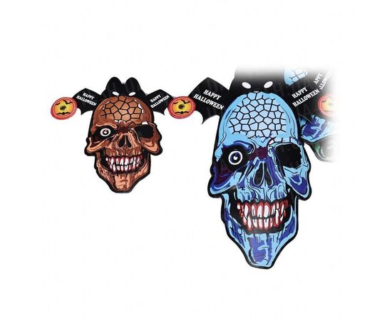 Товар распродан - Гирлянда Хэллоуин Черепа - Аксессуары для праздника, фото 2 Товар распродан - Гирлянда Хэллоуин Черепа - Аксессуары для праздника, фото 2