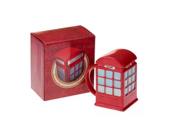 Товар распродан - Кружка LONDON красная телефонная будка - Чашки, фото 3