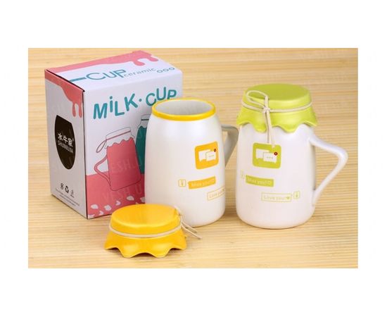 Товар распродан - Кружка Miss you chat Milk cup ,4 вида - Оригинальные подарки, фото 2