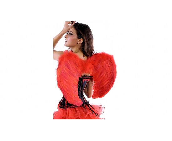 Товар распродан - Крылья красные большие - Карнавальные аксессуары, фото 2