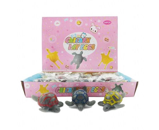 Товар распродан - Лизун с яйцом Черепаха - Пластилин, фото 4