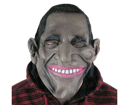 Товар распродан - Маска латексная Барак Обама - Карнавальные маски, фото 2