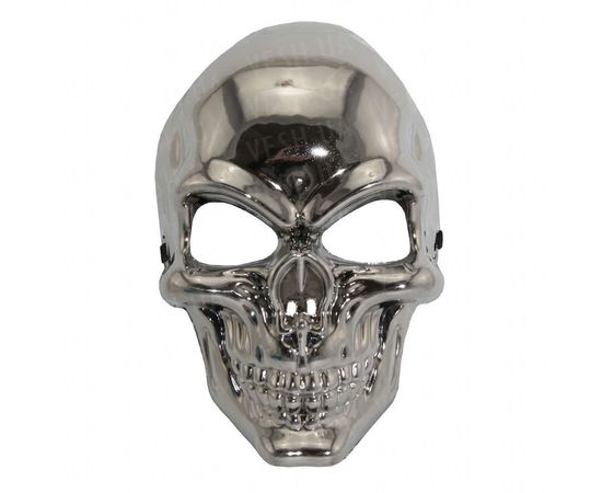 Товар распродан - Маска пластик Череп глянец - Карнавальные маски, фото 4