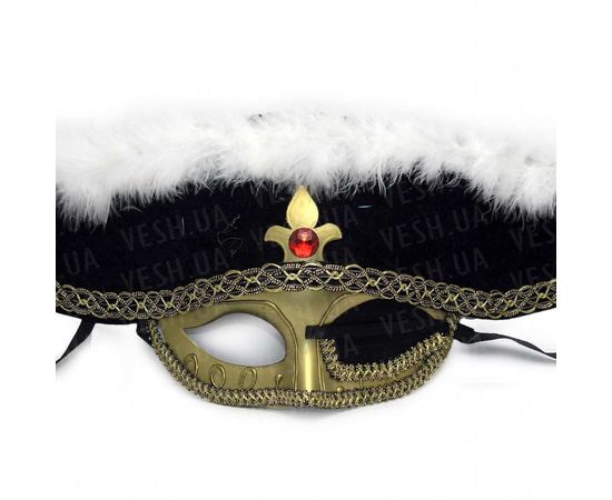 Товар распродан - Маска шляпа Пиратская - Карнавальные маски, фото 2