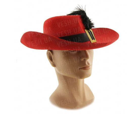 Товар распродан - Маскарадный костюм Мушкетер красный размер L - Карнавальные костюмы детские, фото 2