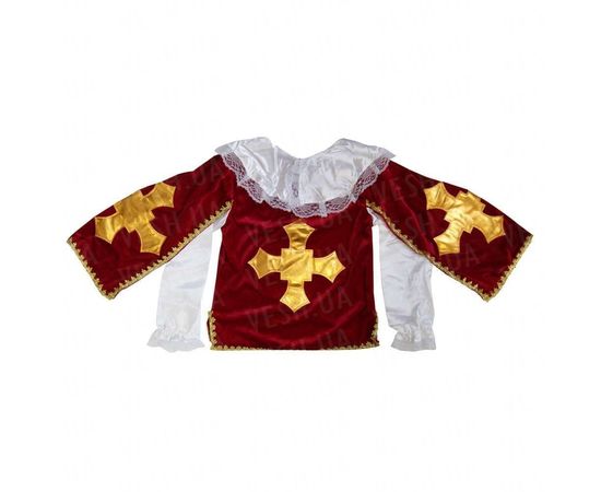 Товар распродан - Маскарадный костюм Мушкетер красный размер L - Карнавальные костюмы детские, фото 3