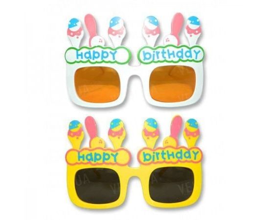 Товар распродан - Очки HAPPY BIRTHDAY - Карнавальные маски, фото 2