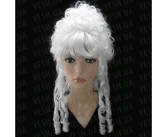 Товар распродан - Парик Мадам Помпадур белый - Парики и шиньоны, фото 2