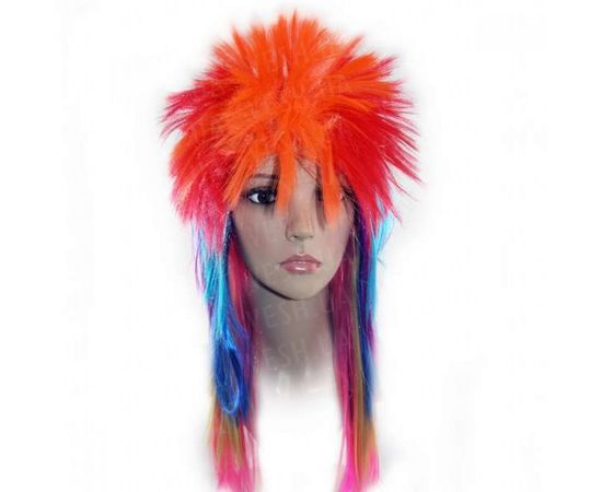 Товар распродан - Парик Ровный Хиппи с ирокезом - Парики и шиньоны, фото 2