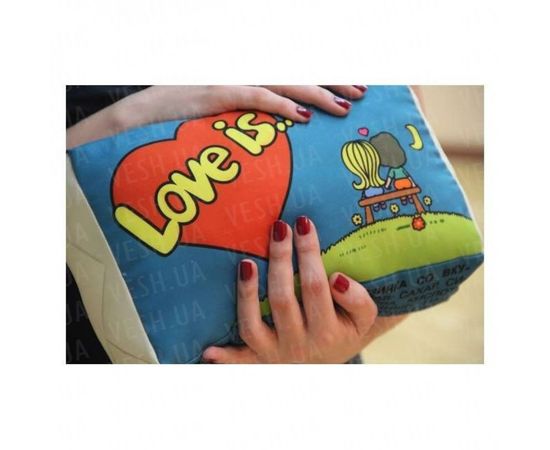 Товар распродан - Подушка love is красная - Подушки, фото 3 Товар распродан - Подушка love is красная - Подушки, фото 3