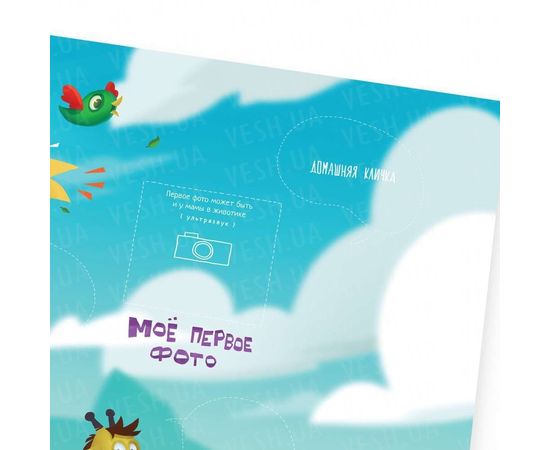 Товар распродан - Постер Мой первый год - Скретч карты путешествий, фото 2