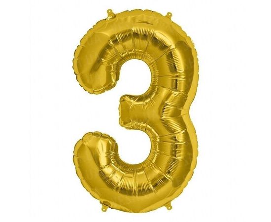 Товар распродан - Шарик Цифра 45 см 3 - Шары воздушные, фото 3