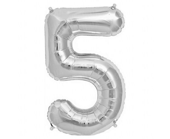Товар распродан - Шарик Цифра 45 см 5 - Шары воздушные, фото 3