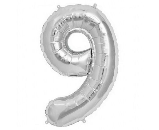 Товар распродан - Шарик Цифра 45 см 9 - Шары воздушные, фото 3