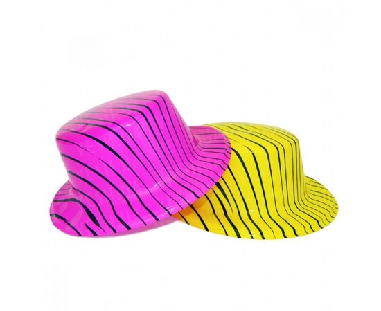 Товар распродан - Шляпа Цилиндр пластик с принтом - Карнавальные шляпы, фото 3