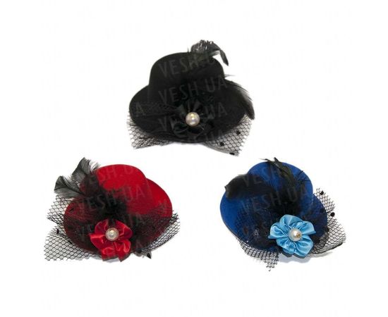 Товар распродан - Шляпка Гламур маленькая с Бантиком - Карнавальные шляпы, фото 2 Товар распродан - Шляпка Гламур маленькая с Бантиком - Карнавальные шляпы, фото 2