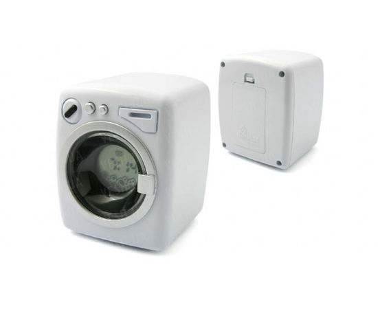 Товар распродан - Стиральная машина будильник - Настенные часы, фото 2