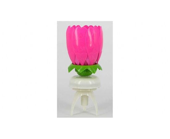 Товар распродан - Свечи лотос карусель - Свечи для торта, фото 2