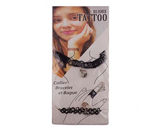 Товар распродан - Тату чокер с пацификом колье, браслет, кольцо - Кулоны, фото 4 Товар распродан - Тату чокер с пацификом колье, браслет, кольцо - Кулоны, фото 4