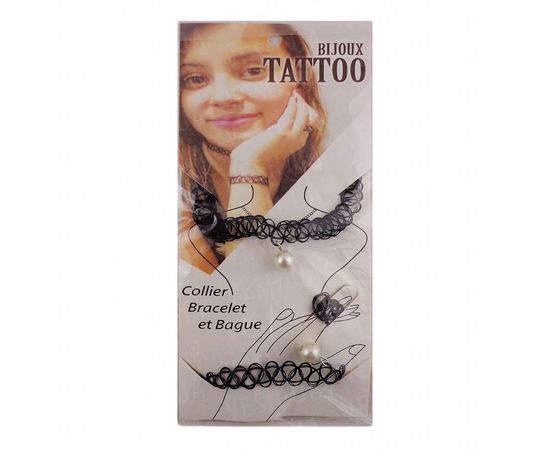 Товар распродан - Тату чокер с жемчугом колье, браслет, кольцо - Кулоны, фото 4