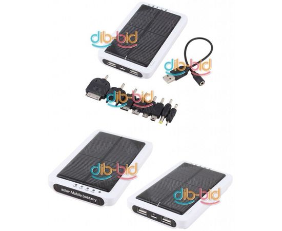 Солнечная батарея аккумулятор 12000mAh для всех телефонов, iPod, iPhone, iPad, USB, фото 2
