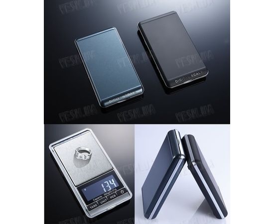 Весы портативные цифровые ювелирные 1000г x 0.1г, фото 2