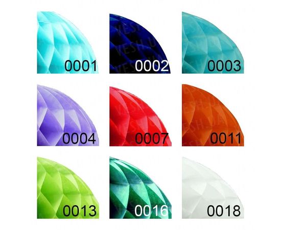 Товар распродан - Бумажный шар соты 30 см фиолетовый 0021 - Новогодние игрушки и украшения, фото 2